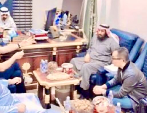 الشريف سهيل يستقبل وفداً صينياً