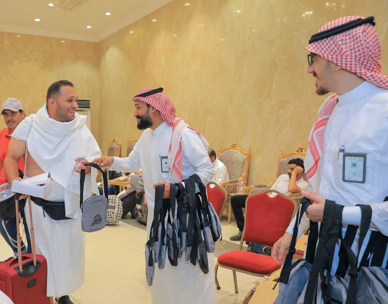من ذاكرة إستقبال ضيوف الرحمن إستعداداً للتفويج إلى الحج 