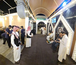 استقبال ضيوف الرحمن بمشعر منى 