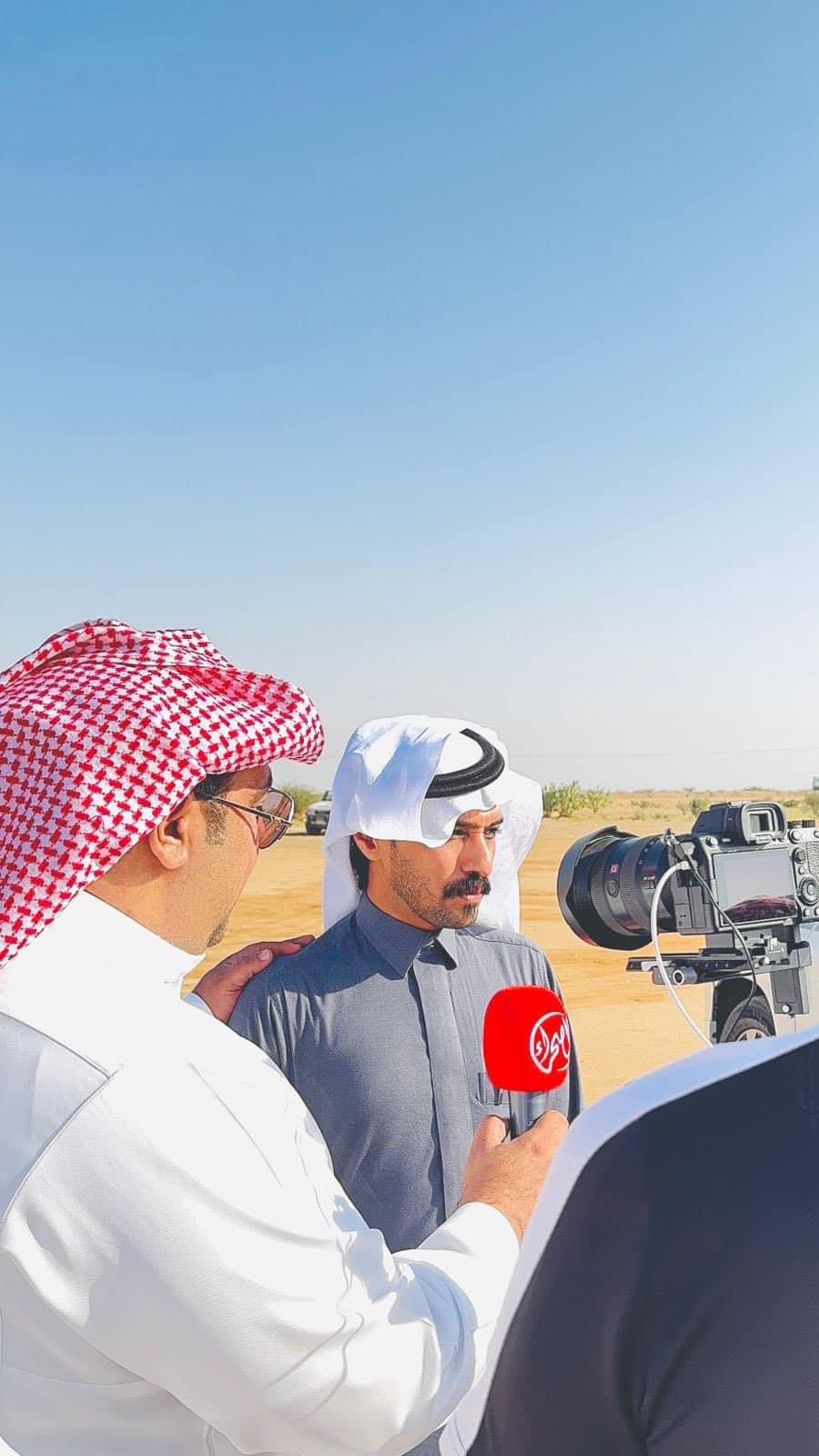 مشاركة الشريف سهيل بمهرجان جادة الإبل 2024
